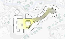 Schematische Darstellung der Hofbereiche