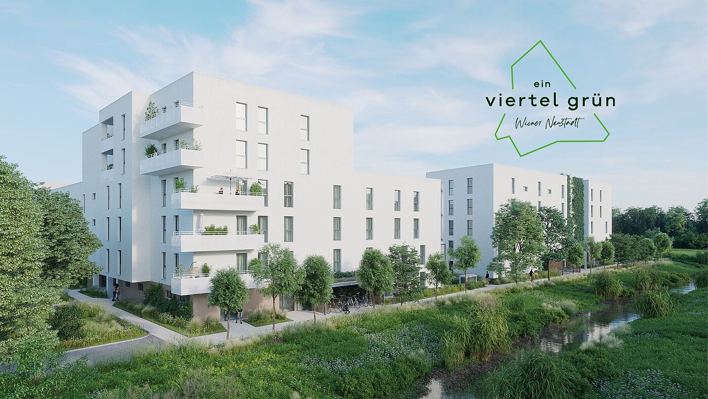 Visualisierung von "ein viertel grün"